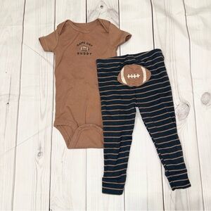 Baby Boy Football Outfit - Size 12 Months